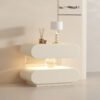 Solid Wood Bedside Table No Assembly Required