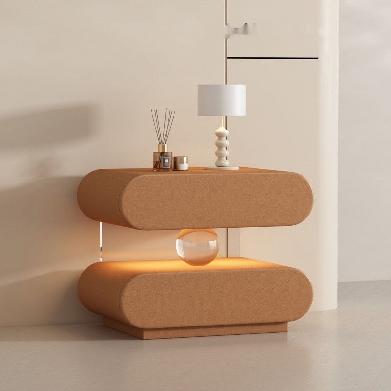Solid Wood Bedside Table No Assembly Required - Image 8