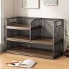 Multi-tiered Small Bookshelf For Home Storage